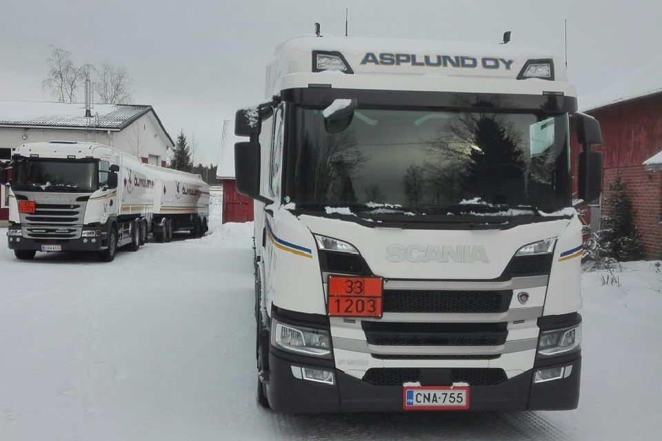 Asplund Oy:n kuljetusauto